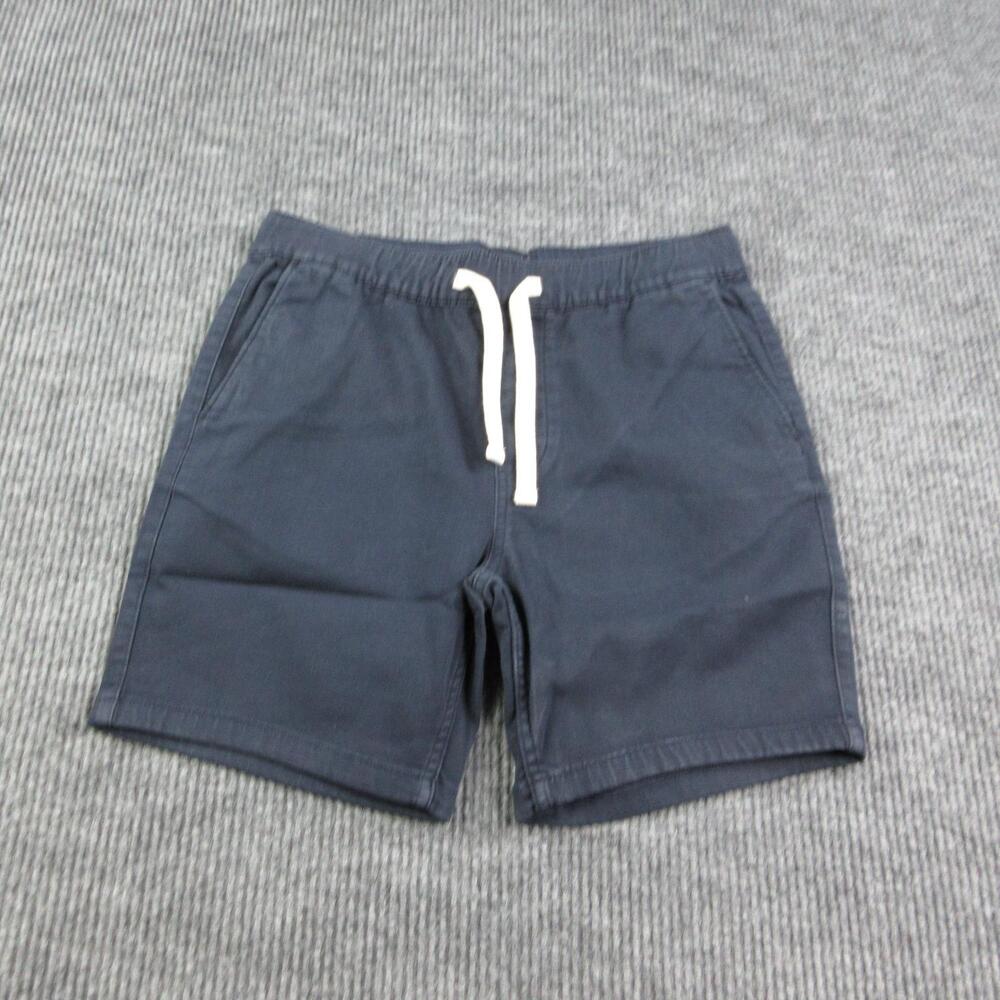 The Perfect Jean Shorts Mens 32 Blue Chino Spandex Drawstring Slim Fit 32x7* NWT